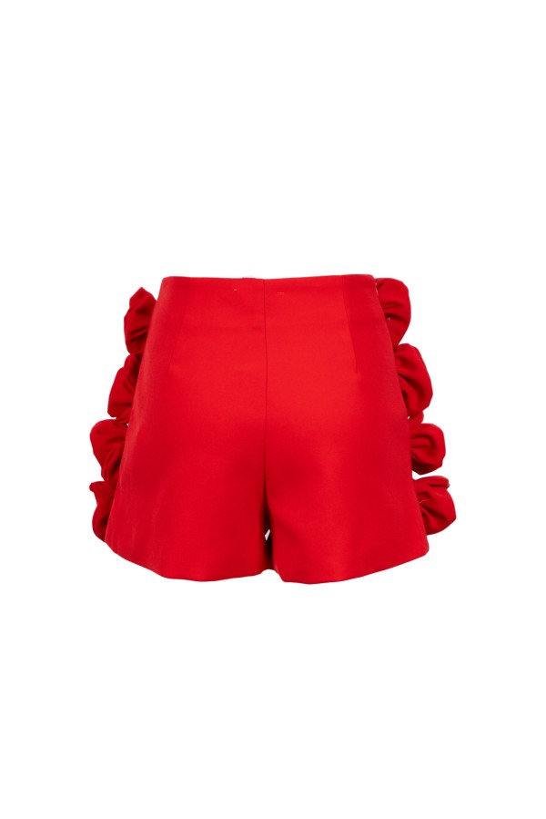 ROVERETO   090W4Z4 SHORTS ROSSO