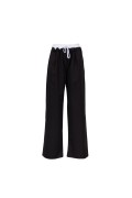 PIOMBINO   240W43B PANTALONI NERO-BIANCO