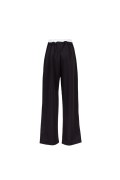 PIOMBINO   240W43B PANTALONI NERO-BIANCO